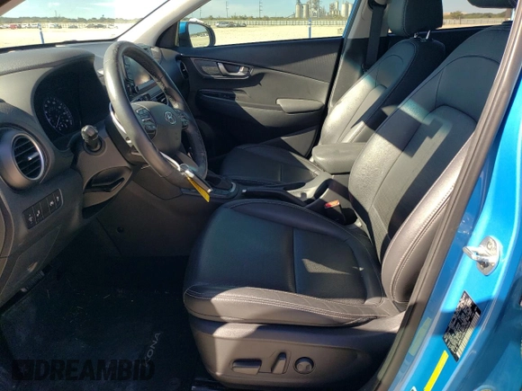 2020 Hyundai Kona Limited with VIN KM8K33A56LU405994, listed as a Copart auction lot 81983334 with 32,907 mi miles and Salvage Title. Bid and sale history available at carsss.com. Image 7.