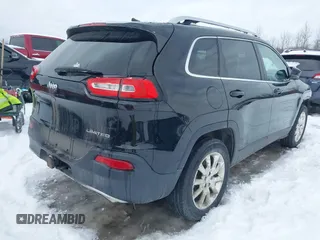 2017 Jeep Cherokee Limited with VIN 1C4PJMDS1HW505617, listed as a IAAI auction lot 41461389 with 97,978 mi miles. Bid and sale history available at carsss.com. Image 4.
