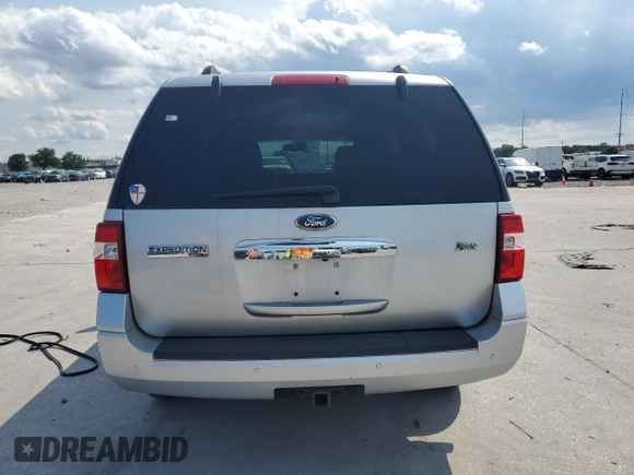 2014 Ford Expedition Limited with VIN 1FMJU1K58EEF27443, listed as a Copart auction lot 58983615 with 144,310 mi miles and Salvage title. Bid and sale history available at DreamBid. Image 6.