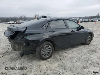 2024 Hyundai Elantra SEL with VIN KMHLM4DG9RU734301, listed as a Copart auction lot 44247975 with 30,899 mi miles and Salvage Title. Bid and sale history available at carsss.com. Image 3.