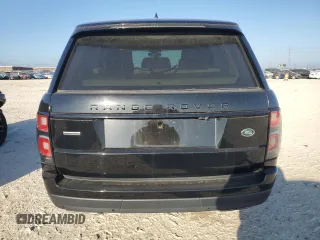 2019 Land Rover Range Rover with VIN SALGS2RE4KA541142, listed as a Copart auction lot 47006935 with 80,142 mi miles and Salvage title. Bid and sale history available at DreamBid. Image 6.