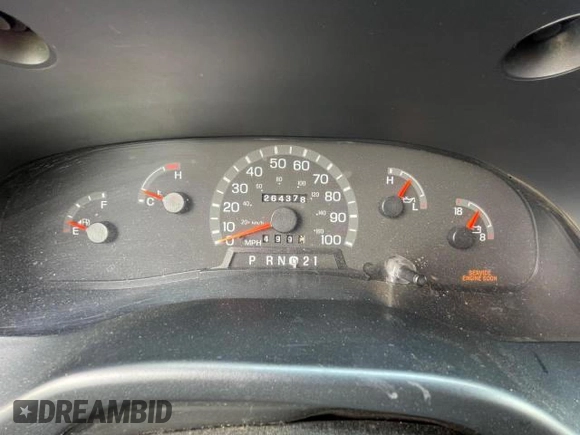 1999 Ford Econoline Passenger XL with VIN 1FMRE11L6XHB70992, listed as a Copart auction lot 78546004 with 264,378 mi miles and Clean title. Bid and sale history available at DreamBid. Image 8.