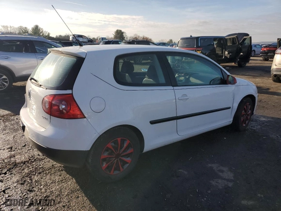 2007 Volkswagen Rabbit with VIN WVWBS71K07W256593, listed as a Copart auction lot 85633444 with 144,961 mi miles and Clean Title. Bid and sale history available at carsss.com. Image 3.
