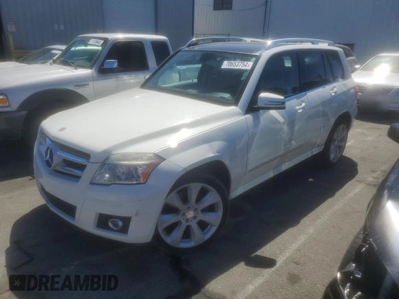 2011 Mercedes-Benz GLK 350 with VIN WDCGG5GB0BF609405, listed as a Copart auction lot 70653754 with 84,937 mi miles and Salvage Title. Bid and sale history available at DreamBid. Image 1.