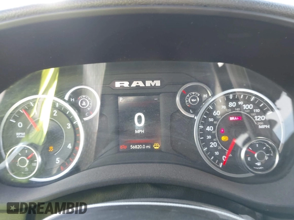 2024 Ram 2500 Tradesman with VIN 3C6UR5HL7RG157723, listed as a IAAI auction lot 41128531 with 56,820 mi miles and . Bid and sale history available at DreamBid. Image 7.