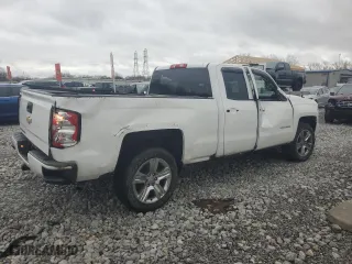 2018 Chevrolet Silverado 1500 Custom with VIN 1GCRCPEH4JZ183762, listed as a Copart auction lot 84399474 with 170,210 mi miles and Salvage Title. Bid and sale history available at carsss.com. Image 3.