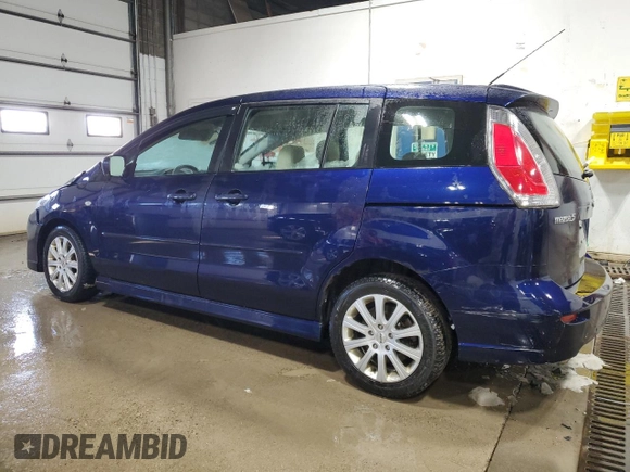 2009 Mazda 5 Sport with VIN JM1CR293490347839, listed as a Copart auction lot 47978595 with 149,262 mi miles and Salvage Title. Bid and sale history available at DreamBid. Image 2.