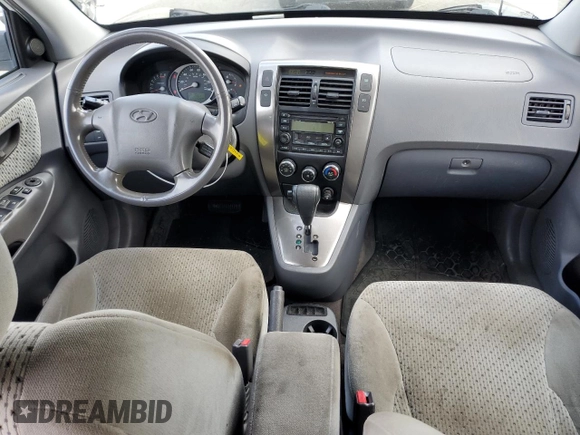 2005 Hyundai Tucson GLS with VIN KM8JN12D15U068721, listed as a Copart auction lot 80925064 with 105,854 mi miles and Clean Title. Bid and sale history available at carsss.com. Image 8.
