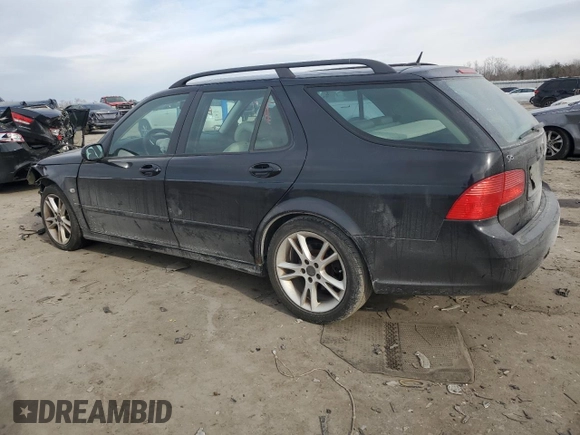 2006 Saab 9-5 with VIN YS3ED59G163523647, listed as a Copart auction lot 88954345 with 218,832 mi miles and Clean Title. Bid and sale history available at carsss.com. Image 2.
