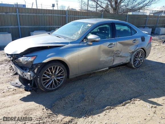2015 Lexus IS 250 with VIN JTHCF1D26F5026125, listed as a IAAI auction lot 41666794 with 70308 miles. Bid and sale history available at carsss.com. Image 22.