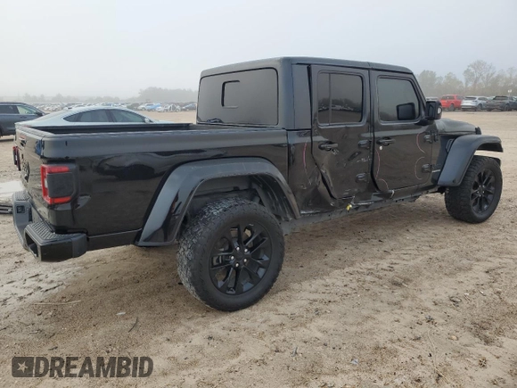 2022 Jeep Gladiator Overland with VIN 1C6HJTFG2NL129862, listed as a Copart auction lot 86254394 with 98,151 mi miles and Salvage title. Bid and sale history available at DreamBid. Image 5.