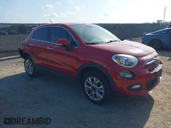 2016 FIAT 500X Lounge with VIN ZFBCFYDT3GP348331, listed as a IAAI auction lot 42546369 with 95,491 mi miles and . Bid and sale history available at DreamBid. Image 1.