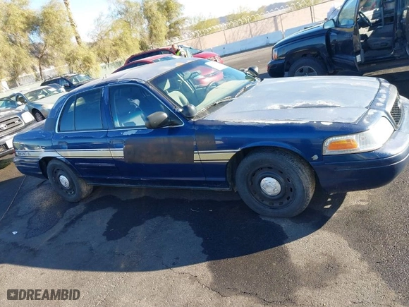 2004 Ford Police Interceptor Base w/3.27 Axle with VIN 2FAFP71W54X101274, listed as a IAAI auction lot 41164206 with NaN miles. Bid and sale history available at carsss.com. Image 13.