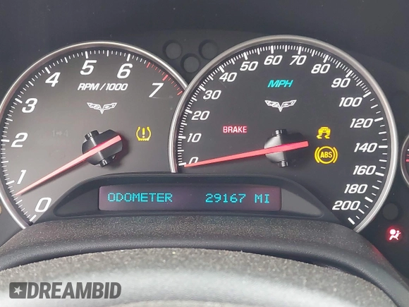 2005 Chevrolet Corvette with VIN 1G1YY34UX55125083, listed as a IAAI auction lot 42276103 with 29,167 mi miles and . Bid and sale history available at DreamBid. Image 7.