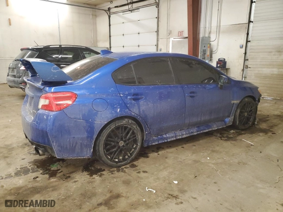 2017 Subaru WRX Premium with VIN JF1VA1E67H9820983, listed as a Copart auction lot 46152585 with 125,403 mi miles and Salvage Title. Bid and sale history available at carsss.com. Image 3.