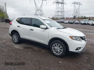 2016 Nissan Rogue S with VIN KNMAT2MV3GP723940, listed as a IAAI auction lot 41989418 with 131,183 mi miles. Bid and sale history available at carsss.com. Image 1.