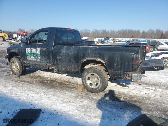 2002 Dodge Ram 1500 ST with VIN 1D7HU16N52J230989, listed as a Copart auction lot 42327065 with 0 mi miles and Salvage Title. Bid and sale history available at carsss.com. Image 2.