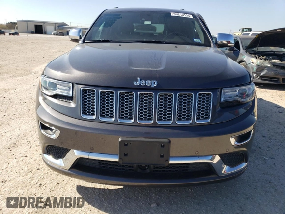 2014 Jeep Grand Cherokee Summit with VIN 1C4RJEJGXEC192532, listed as a Copart auction lot 86210124 with 72,401 mi miles and Salvage title. Bid and sale history available at DreamBid. Image 5.