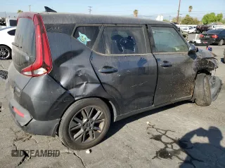 2022 Kia Soul EX with VIN KNDJ33AU1N7826627, listed as a Copart auction lot 78012894 with 38,718 mi miles and Clean Title. Bid and sale history available at carsss.com. Image 3.