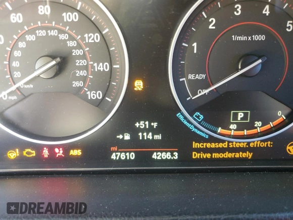 2019 BMW 4 Series 430i with VIN WBA4W3C57KAF92700, listed as a Copart auction lot 45311985 with 47,610 mi miles and Non Repairable. Bid and sale history available at carsss.com. Image 9.