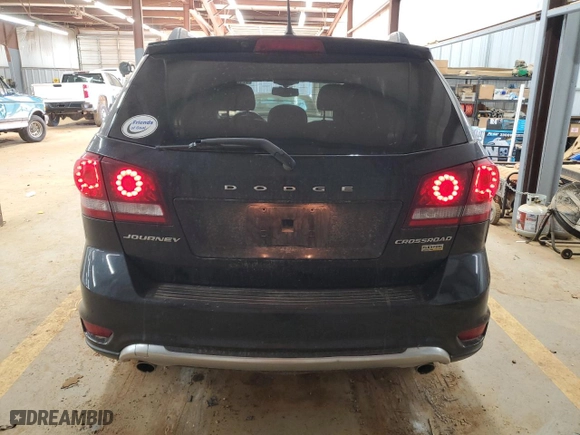 2017 Dodge Journey Crossroad Plus with VIN 3C4PDCGG7HT544064, listed as a Copart auction lot 47169365 with 137,991 mi miles and Salvage Title. Bid and sale history available at carsss.com. Image 6.