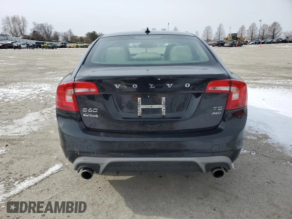 2018 Volvo S60 Dynamic with VIN YV140MTL9J2461910, listed as a Copart auction lot 45657145 with 135,581 mi miles and Salvage Title. Bid and sale history available at carsss.com. Image 6.