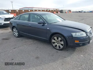 2005 Audi A6 with VIN WAUDG74F55N114863, listed as a IAAI auction lot 41177098 with 93,918 mi miles. Bid and sale history available at carsss.com. Image 1.