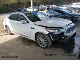 2017 Kia K900 Luxury with VIN KNALW4D4XH6036042, listed as a Copart auction lot 80763814 with 73,395 mi miles and Salvage Title. Bid and sale history available at carsss.com. Image 4.