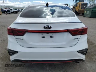 2021 Kia Forte GT-Line with VIN 3KPF34AD8ME423514, listed as a Copart auction lot 48262025 with 63,049 mi miles and Salvage Title. Bid and sale history available at carsss.com. Image 6.