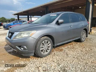 2015 Nissan Pathfinder SL with VIN 5N1AR2MN3FC619061, listed as a Copart auction lot 63672705 with 122,991 mi miles and Salvage title. Bid and sale history available at DreamBid. Image 1.