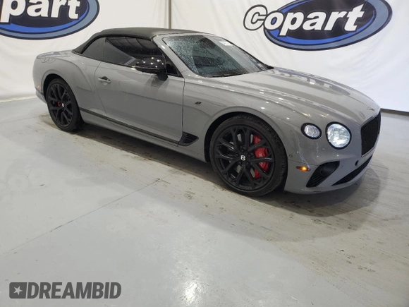 2023 Bentley Continental GT GT V8 z VIN SCBDG4ZG0PC006798, wystawiony jako Copart lot #84962754 z przebiegiem 5 073 mil mil oraz Szkoda całkowita • Salvage title. Historia ofert i sprzedaży dostępna na DreamBid. Obrazek 4.
