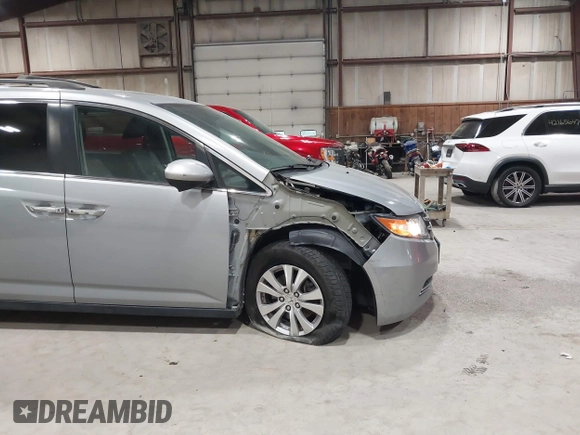 2016 Honda Odyssey EX-L with VIN 5FNRL5H64GB079561, listed as a IAAI auction lot 42176835 with 83,248 mi miles and . Bid and sale history available at carsss.com. Image 6.