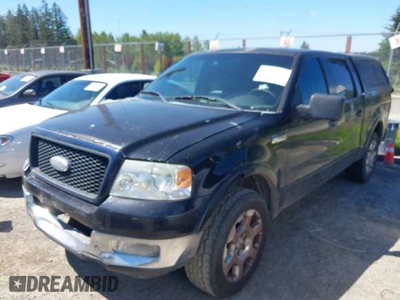 2005 Ford F-150 XLT with VIN 1FTPW12555KE20005, listed as a IAAI auction lot 42196483 with 198,964 mi miles and . Bid and sale history available at carsss.com. Image 2.