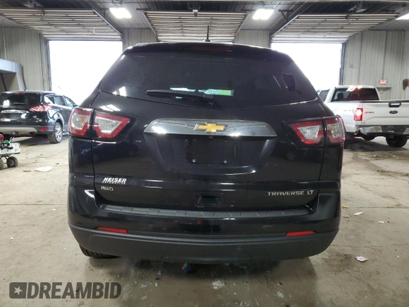 2016 Chevrolet Traverse LT with VIN 1GNKVGKD8GJ132566, listed as a Copart auction lot 58805615 with 82,844 mi miles and Clean title. Bid and sale history available at DreamBid. Image 6.
