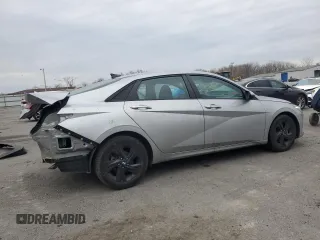 2022 Hyundai Elantra SEL with VIN 5NPLM4AG3NH078755, listed as a Copart auction lot 51120245 with 54,948 mi miles and Salvage Title. Bid and sale history available at DreamBid. Image 3.