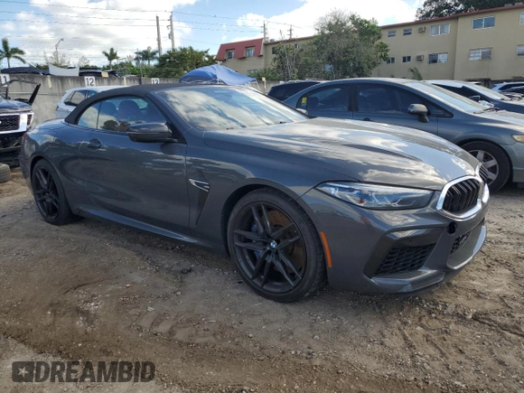 2020 BMW M8 Competition z VIN WBSDZ0C07LCD56155, wystawiony jako Copart lot #81146663 z przebiegiem 16 085 mil mil oraz . Historia ofert i sprzedaży dostępna na DreamBid. Obrazek 4.