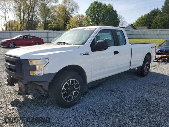 2016 Ford F-150 XLT with VIN 1FTEX1EF2GKF89197, listed as a Copart auction lot 49490975 with 91,066 mi miles and Salvage Title. Bid and sale history available at carsss.com. Image 1.