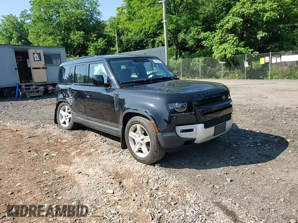 2020 Land Rover Defender HSE with VIN SALE97EU6L2018617, listed as a Copart auction lot 60670585 with 38,721 mi miles and Salvage title. Bid and sale history available at DreamBid. Image 14.