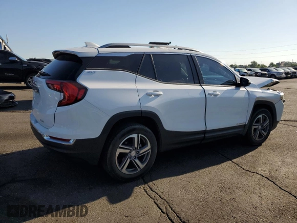 2020 GMC Terrain SLT z VIN 3GKALVEV7LL277642, wystawiony jako Copart lot #63275145 z przebiegiem 45 134 mil mil oraz Szkoda całkowita • Salvage title. Historia ofert i sprzedaży dostępna na DreamBid. Obrazek 3.