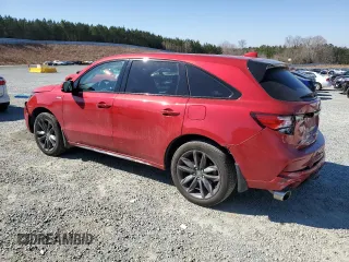 2019 Acura MDX Technology with VIN 5J8YD4H02KL004329, listed as a Copart auction lot 46616055 with 58,772 mi miles and Salvage title. Bid and sale history available at DreamBid. Image 2.