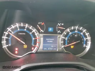 2017 Toyota 4Runner SR5 with VIN JTEBU5JR7H5476991, listed as a Copart auction lot 47418755 with 87,681 mi miles and Salvage Title. Bid and sale history available at carsss.com. Image 9.