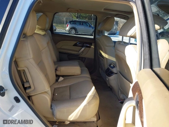 2012 Acura MDX with VIN 2HNYD2H23CH519014, listed as a IAAI auction lot 41262304 with 199506 miles. Bid and sale history available at carsss.com. Image 8.