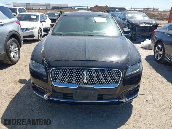 2017 Lincoln Continental Select with VIN 1LN6L9SK0H5614805, listed as a IAAI auction lot 41859275 with 123,655 mi miles. Bid and sale history available at carsss.com. Image 12.