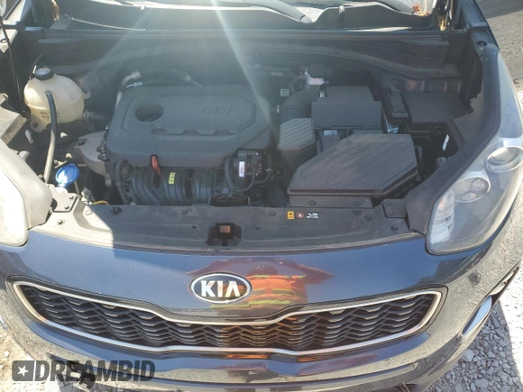 2018 Kia Sportage EX with VIN KNDPN3AC0J7428315, listed as a Copart auction lot 53609005 with 110,142 mi miles and Salvage title. Bid and sale history available at DreamBid. Image 12.