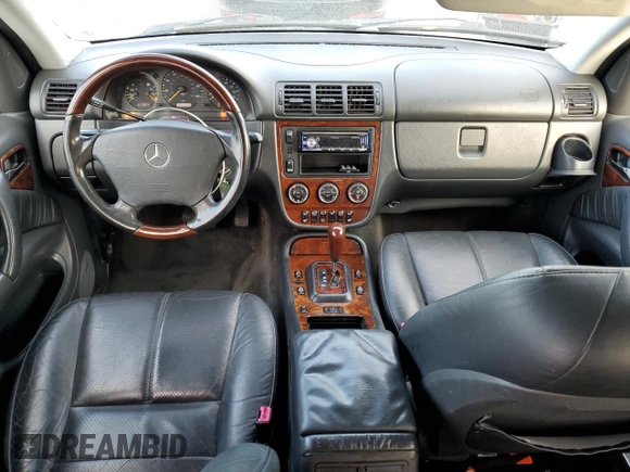 2002 Mercedes-Benz M-Class with VIN 4JGAB75EX2A326747, listed as a Copart auction lot 82106664 with 264,245 mi miles and Salvage Title. Bid and sale history available at carsss.com. Image 8.