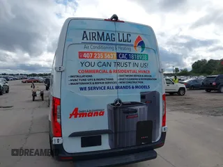 2023 Mercedes-Benz Sprinter Cargo Cargo with VIN W1Y40CHY0PT160400, listed as a IAAI auction lot 41053500 with 31,226 mi miles and . Bid and sale history available at carsss.com. Image 16.