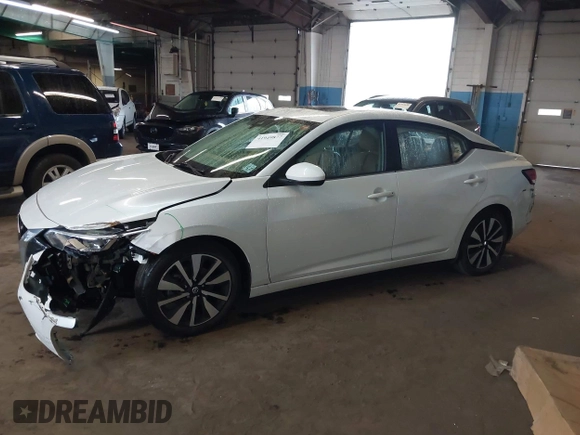 2022 Nissan Sentra SV with VIN 3N1AB8CV6NY311310, listed as a IAAI auction lot 41949877 with 39,706 mi miles and . Bid and sale history available at DreamBid. Image 6.