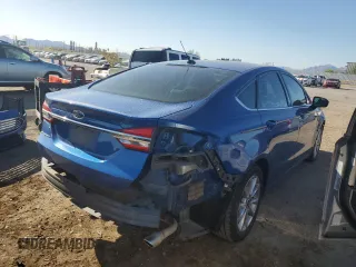 2017 Ford Fusion S with VIN 3FA6P0G77HR294331, listed as a Copart auction lot 54445275 with 106,561 mi miles and Salvage Title. Bid and sale history available at DreamBid. Image 3.