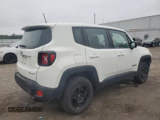 2018 Jeep Renegade Sport with VIN ZACCJBAB1JPJ35177, listed as a Copart auction lot 62722995 with 98,439 mi miles and Salvage title. Bid and sale history available at DreamBid. Image 3.