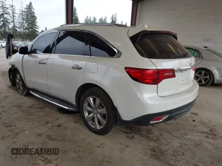 2014 Acura MDX Advance with VIN 5FRYD4H89EB032140, listed as a IAAI auction lot 41550091 with 62,377 mi miles and . Bid and sale history available at carsss.com. Image 3.